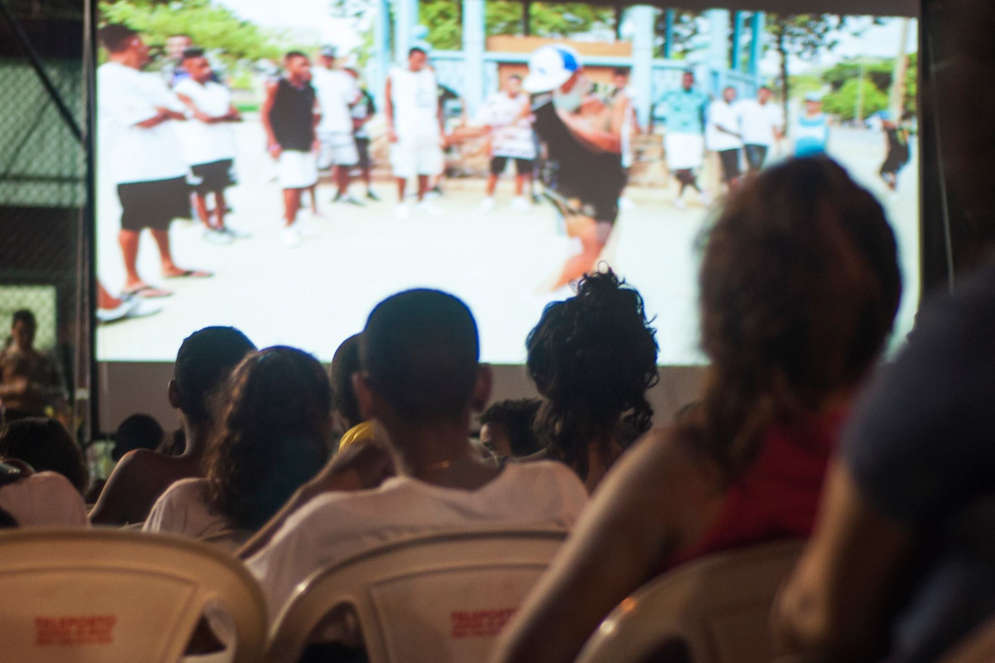 1 Cine Favela Festival - todos atentos. Foto: Flávio Carvalho